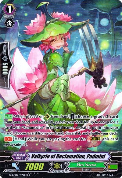 Valkyrie of Reclamation, Padmini [G Format] G-RC02/079EN