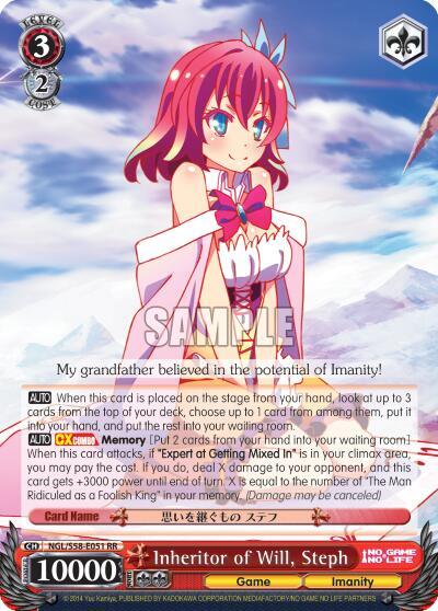 Inheritor of Will, Steph NGL/S58-E051 RR