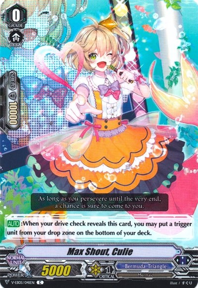 Max Shout, Culie [V Format] V-EB05/041EN