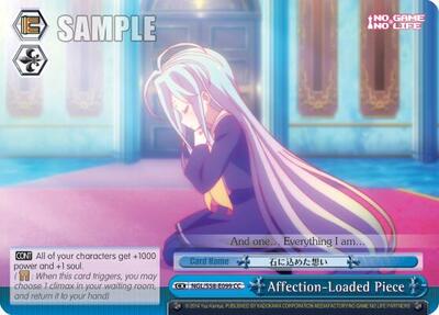 Affection-Loaded Piece NGL/S58-E099 CC