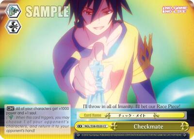 Checkmate NGL/S58-E020 CC