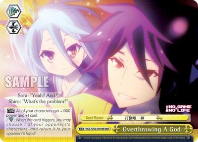 Overthrowing A God NGL/S58-E019R RRR