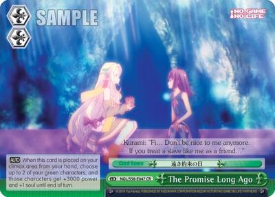 The Promise Long Ago NGL/S58-E047 CR