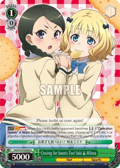 Craving for Sweets Too! Saki & Milana GGO/S59-E008 R