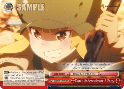 Don't Underestimate A Fairy! GGO/S59-E065R RRR
