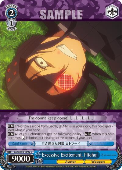 Excessive Excitement, Pitohui GGO/S59-E092 C