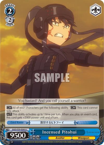 Incensed Pitohui GGO/S59-E093 C