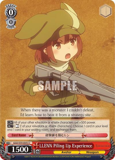 LLENN Piling Up Experience GGO/S59-E053 C