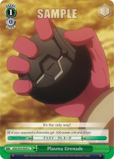 Plasma Grenade GGO/S59-E029 U