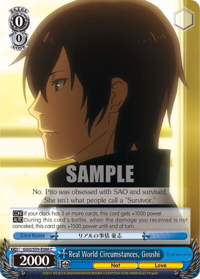 Real World Circumstances, Goushi GGO/S59-E086 C