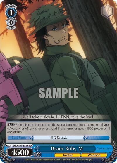 Brain Role, M GGO/S59-TE15 TD