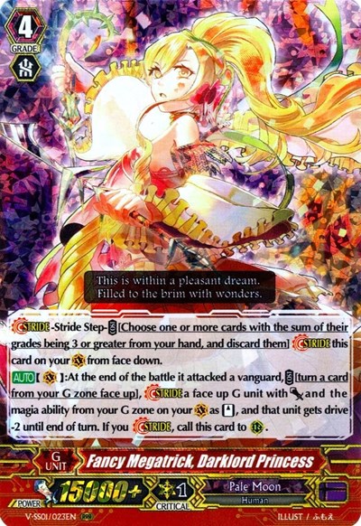 Fancy Megatrick, Darklord Princess [V Format] V-SS01/023EN