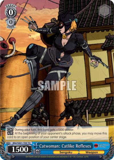 Catwoman: Catlike Reflexes BNJ/SX01-T09 TD
