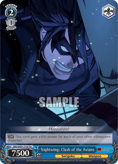Nightwing: Clash of the Avians BNJ/SX01-T14 TD