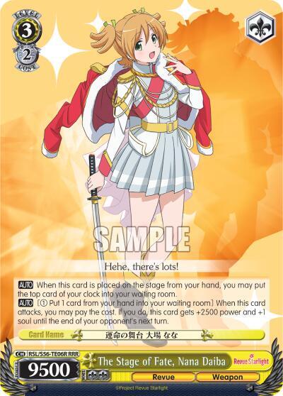 The Stage of Fate, Nana Daiba RSL/S56-TE06R RRR