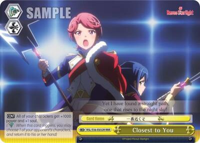 Closest to You RSL/S56-E032R RRR