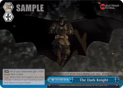 The Dark Knight BNJ/SX01-097 CR