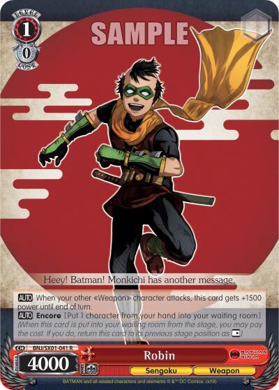 Robin BNJ/SX01-041 R