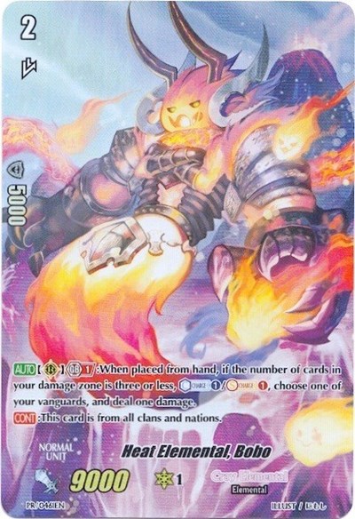 Heat Elemental, Bobo [G Format] PR/0461EN