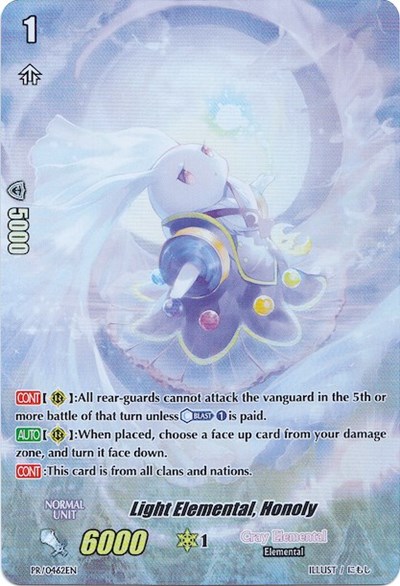 Light Elemental, Honoly [G Format] PR/0462EN