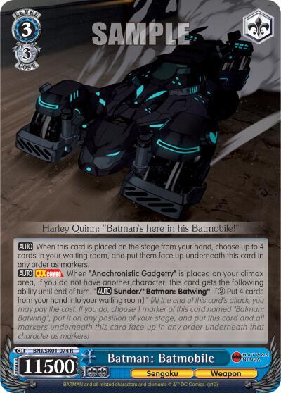 Batman: Batmobile BNJ/SX01-074 R