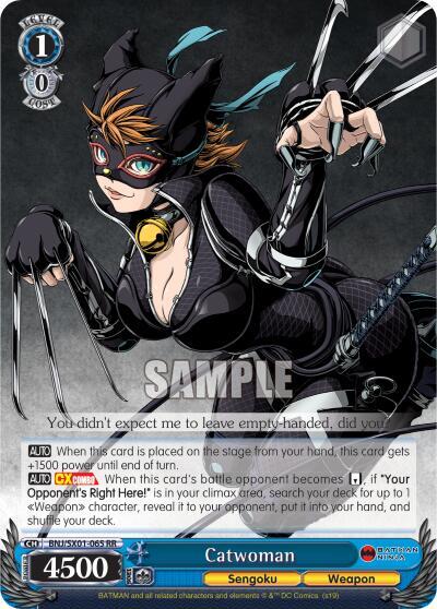 Catwoman BNJ/SX01-065 RR