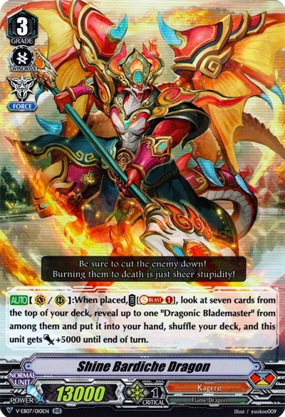 Shine Bardiche Dragon [V Format] V-EB07/010EN
