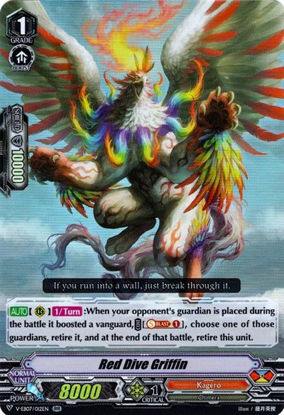 Red Dive Griffin [V Format] V-EB07/012EN