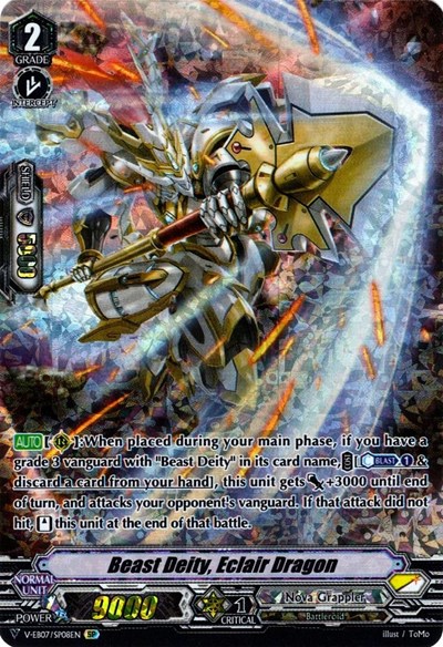 Beast Deity, Eclair Dragon [V Format] V-EB07/SP08EN