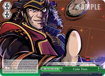 Coin Toss BNJ/SX01-035 CC