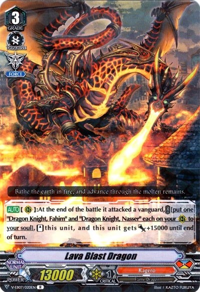 Lava Blast Dragon [V Format] V-EB07/020EN