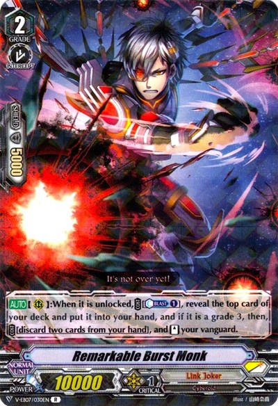 Remarkable Burst Monk [V Format] V-EB07/030EN