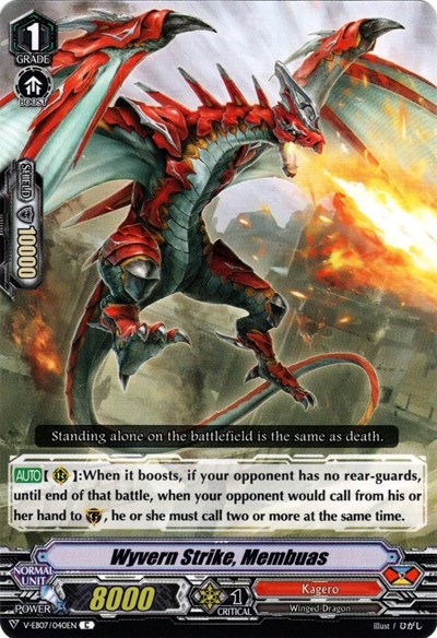 Wyvern Strike, Membuas [V Format] V-EB07/040EN