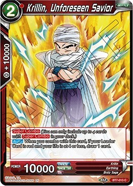 Krillin, Unforeseen Savior BT7-013