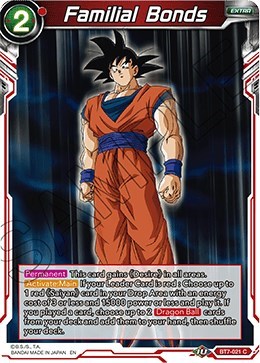Familial Bonds BT7-021