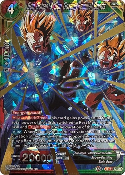 Son Gohan & Son Goten, Familial Bonds BT7-113