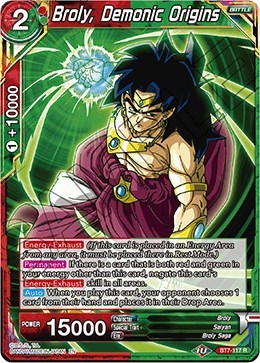Broly, Demonic Origins BT7-117