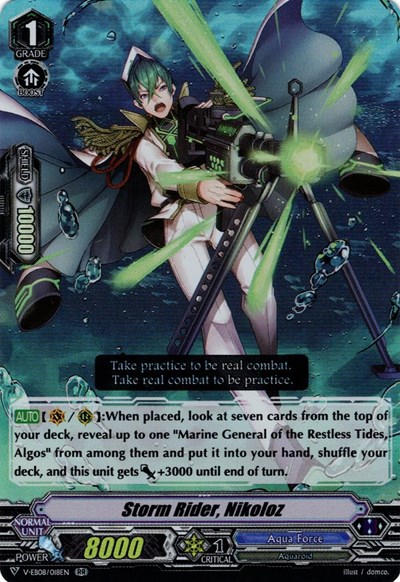 Storm Rider, Nikoloz [V Format] V-EB08/018EN