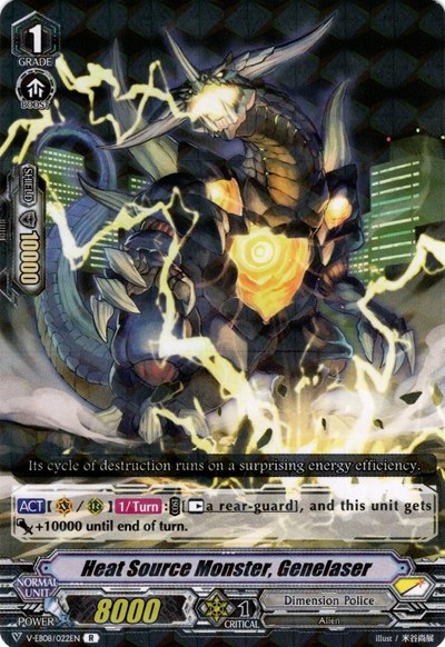 Heat Source Monster, Genelaser [V Format] V-EB08/022EN