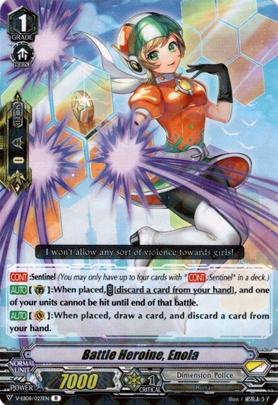 Battle Heroine, Enola [V Format] V-EB08/023EN