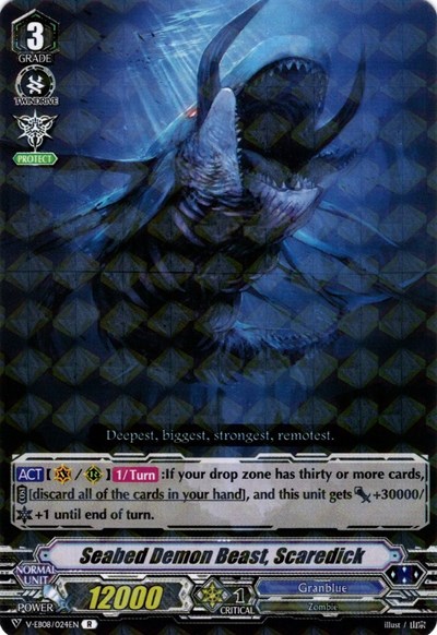 Seabed Demon Beast, Scaredick [V Format] V-EB08/024EN
