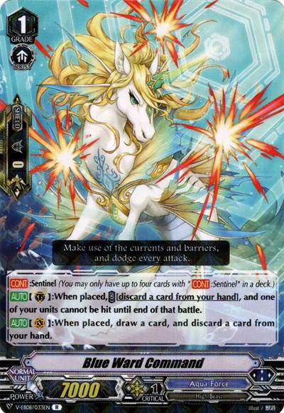 Blue Ward Command [V Format] V-EB08/033EN