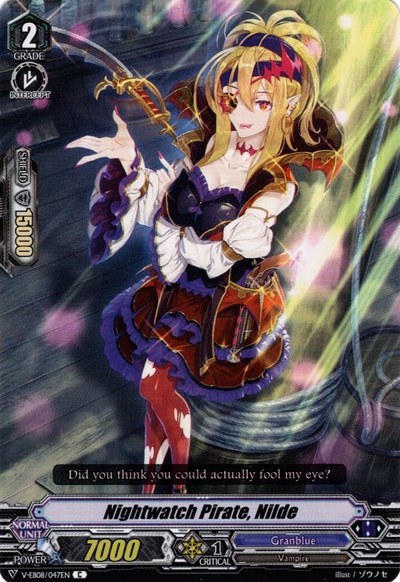 Nightwatch Pirate, Nilde [V Format] V-EB08/047EN
