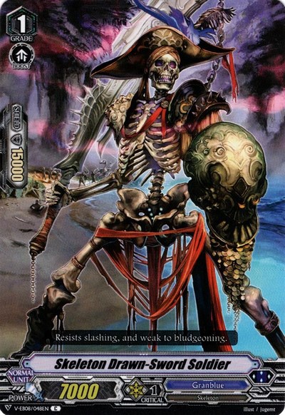 Skeleton Drawn-Sword Soldier [V Format] V-EB08/048EN