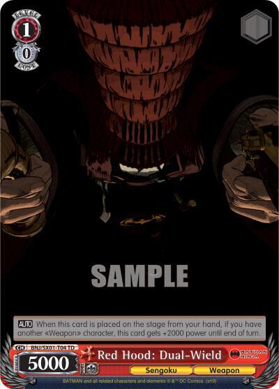 Red Hood: Dual-Wield BNJ/SX01-T04 TD