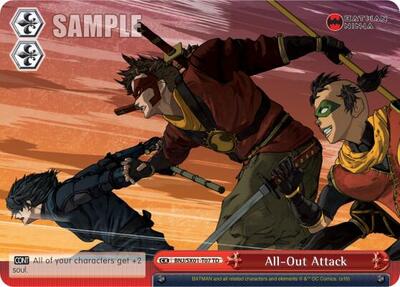All-Out Attack BNJ/SX01-T07 TD