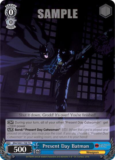 Present Day Batman BNJ/SX01-T08 TD