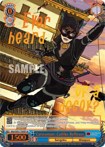 Catwoman: Catlike Reflexes BNJ/SX01-T09SP SP