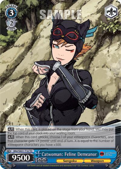 Catwoman: Feline Demeanor BNJ/SX01-T16 TD
