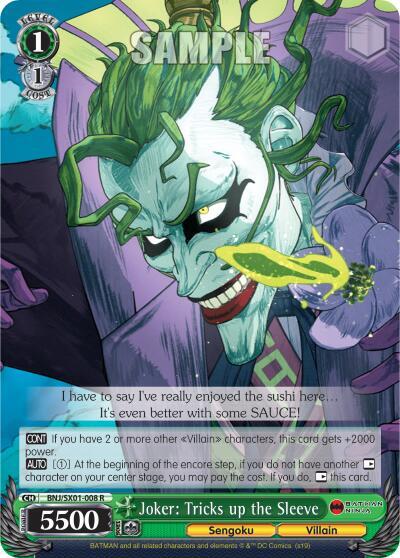 Joker: Tricks up the Sleeve BNJ/SX01-008 R